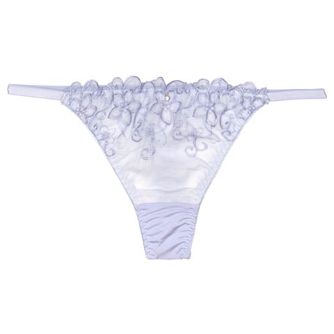 8/15新作!パステルアイビーブルームTバックショーツ単品(ブルー-M)