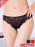 9/18再販!【Tバック】フローラルオールレースバック透けTバックショーツ単品