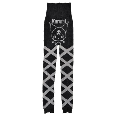 クロミ腹巻きロングボトム(ブラック-M-L)