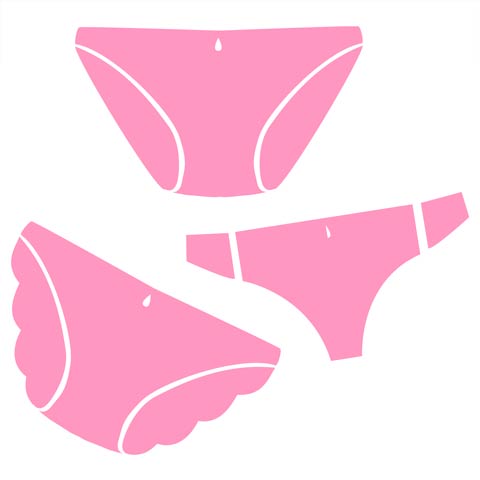 9/3新作!ノーマルタイプの単品フルバックショーツの5点セット(ランダム-M)