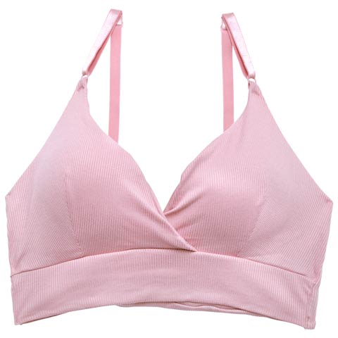 7/6新作!【ノンワイヤー】モダンプリンセスブラジャー単品(ピンク-M)