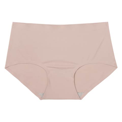 9/8新作!無縫製シームレスフルバックショーツ単品(モカ-M)