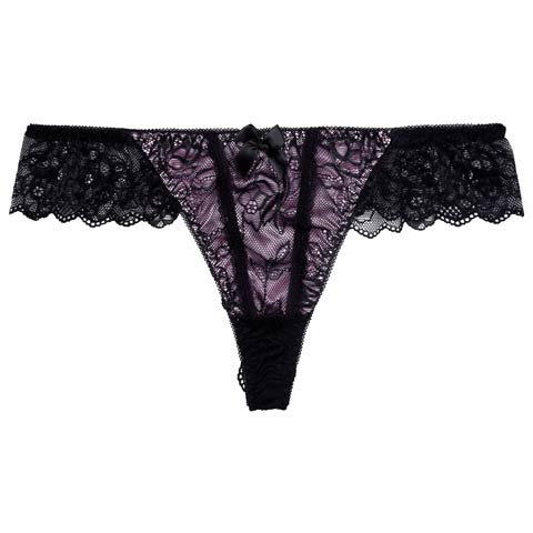 【Tバック】マジェスティックシアーレーシィバック透けTバックショーツ単品[おそろいショーツ](ピンク-M)