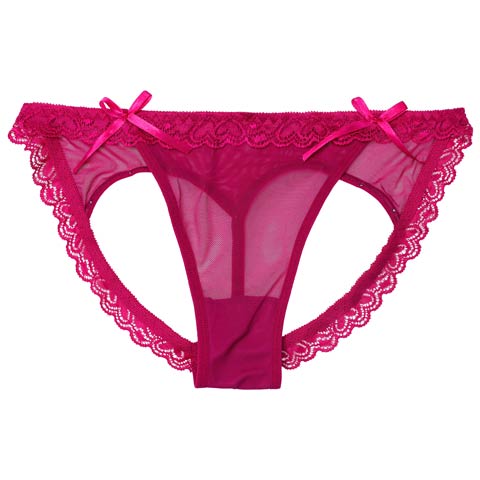 10/22新作!ハートバックオープンフルバックショーツ単品(ピンク-フリー)