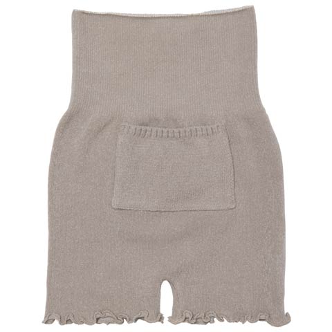 12/8新作!カイロポケット付き腹巻きパンツ(ライトグレー-フリー)