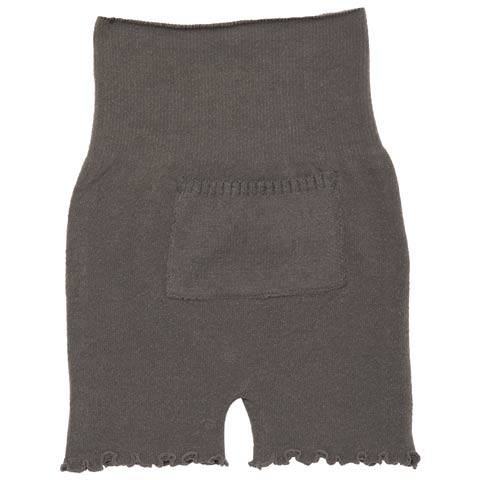 12/8新作!カイロポケット付き腹巻きパンツ(チャコール-フリー)