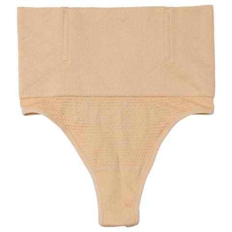 10/13新作!ハイウエストTバックガードル(ベージュ-M)