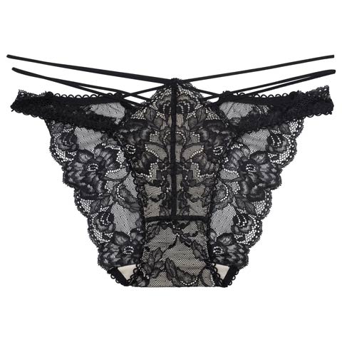 10/15新作!【Reinest】ラビリンスコードレースバック透け選べるショーツ[おそろいショーツ](ブラック/フルバック-M)