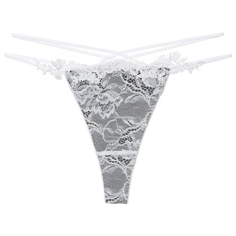 11/12新作!【Reinest】ロイヤルブルームレースバック透け選べるショーツ[おそろいショーツ](ホワイト/Tバック-M)