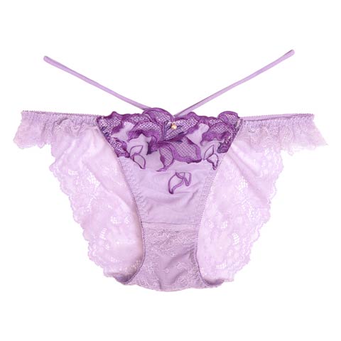 【Reinest】ノクターンブルームリリーバック透け選べるショーツ[おそろいショーツ](パープル/フルバック-M)