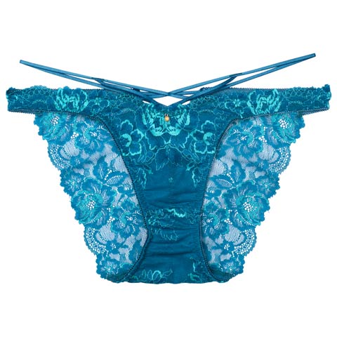 7/28新作!【Reinest】アクアオーシャンプルメリアバック透け選べるショーツ[おそろいショーツ](マリンブルー/フルバック-M)