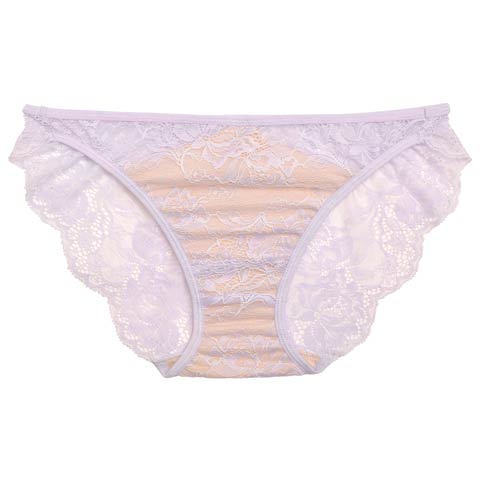 2/18新作!スフレ単品フルバックショーツ(ラベンダー-M)