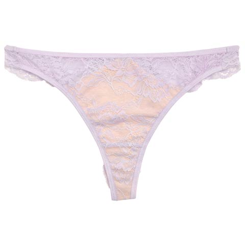 2/18新作!【Tバック】スフレ単品Tバックショーツ(ラベンダー-M)