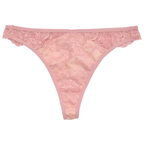 2/18新作!【Tバック】スフレ単品Tバックショーツ(ダスティピンク-M)