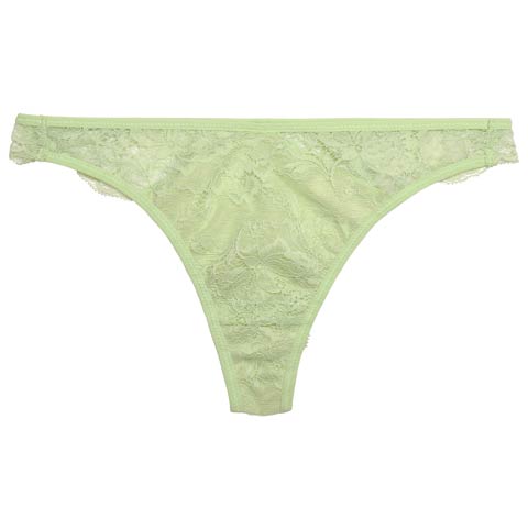 2/18新作!【Tバック】スフレ単品Tバックショーツ(ミント-M)