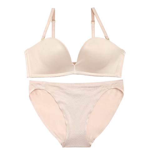 【Re；by Reinest】【A-Fサイズ】DIVA BRA series Seamless /シームレスブラ＆ショーツ[推し][人気](ヌード-A65/ショーツL)