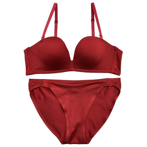 【Re；by Reinest】【A-Fサイズ】DIVA BRA series Seamless /シームレスブラ＆ショーツ[推し][人気](ボルドー-A65/ショーツL)