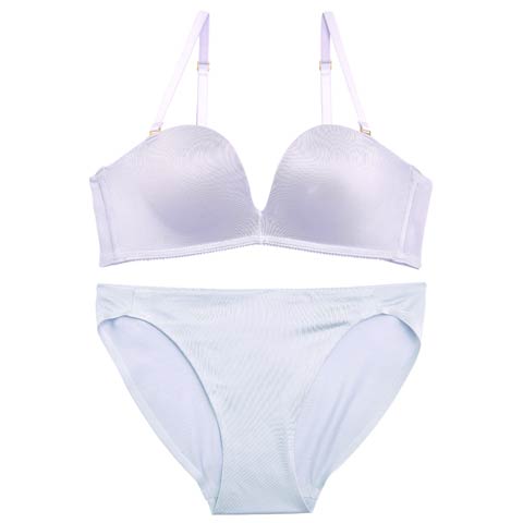 【Re；by Reinest】【A-Fサイズ】DIVA BRA series Seamless /シームレスブラ＆ショーツ[推し][人気](ラベンダー-A65/ショーツL)