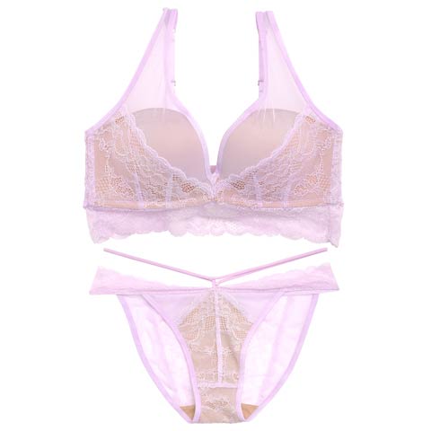 【Re；by Reinest】【A-Fサイズ】DIVA BRA series Hold Up Lacy /ホールドアップレーシーブラ&ショーツ[推し][人気](ラベンダー-A65/ショーツL)