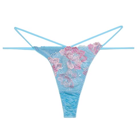 8/22新作!【Reinest】シャルムピオニーブルームバック透け選べるショーツ[おそろいショーツ](サックス/Ｔバック-M)