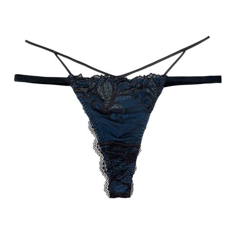 7/23新作!【Reinest】シャイニーフェザーリーフバック透け選べるショーツ[おそろいショーツ](ブラック/Ｔバック-M)