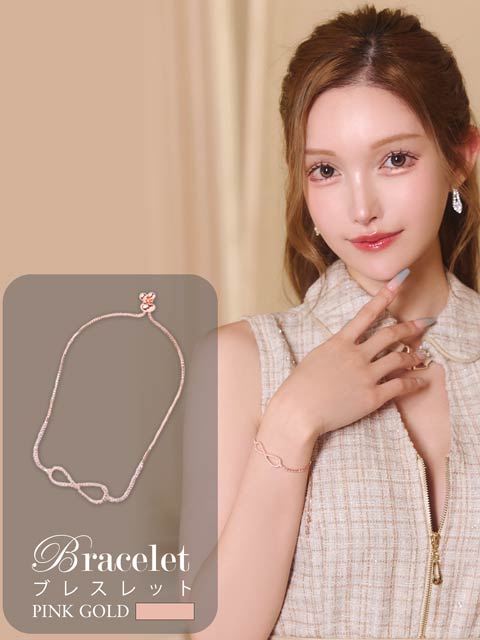 8/13新作!グリッタークロスラインブレスレット