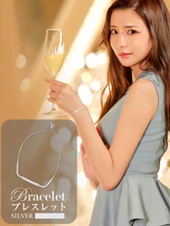 10/13新作!グリッタースクエアビジューブレスレット[店内アクセ]