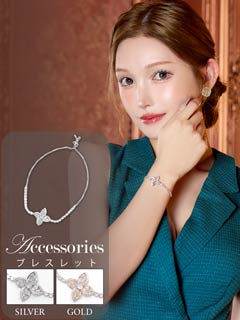 9/22新作!シャインブルームビジューブレスレット