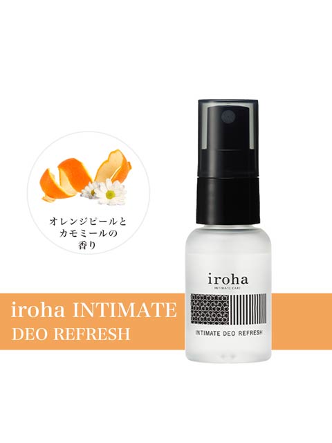 10/11再販!iroha INTIMATE DEO REFRESH（30ml）