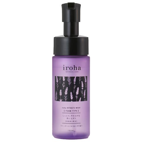 iroha INTIMATE WASH FOAM TYPE（150ml ）(ｶﾗｰ無-ｻｲｽﾞ無)