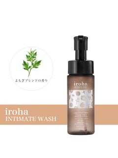 7/7新作!iroha INTIMATE WASH 【FOAM TYPE】よもぎブレンドの香り[150ml]