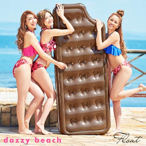 アイスサンド型フロート／浮き輪【dazzy beach/夏小物】