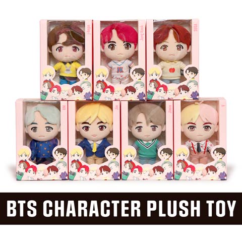 防弾少年団 BTS CHARACTER PLUSH TOY[BTS所属プロダクション公認商品]