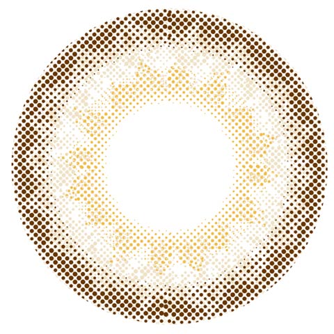 [-2.25～-3.50]EYE GENIC by EverColor【1ヶ月/14.5mm】(リュクスベージュ--2.25)