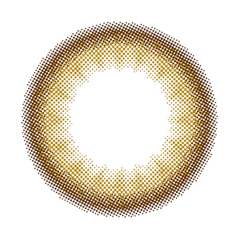 [0.00～-4.00]南部桃伽イメージモデル LILMOON リルムーン / カラコン 【1day/14.2-14.4mm】(ヌードチョコレート-0)