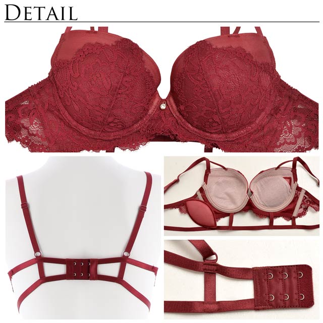 明日花キララ着用/WhipBunny】Allure Cord Lace Bra&Shorts