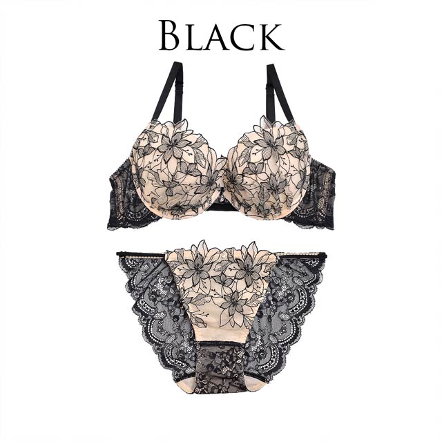 明日花キララ着用/WhipBunny】Beauty Amaryllis Bra&Shorts / Black ビューティーアマリリスブラ&ショーツ /  ブラックの通販はdazzystore(デイジーストア) (3c90066)