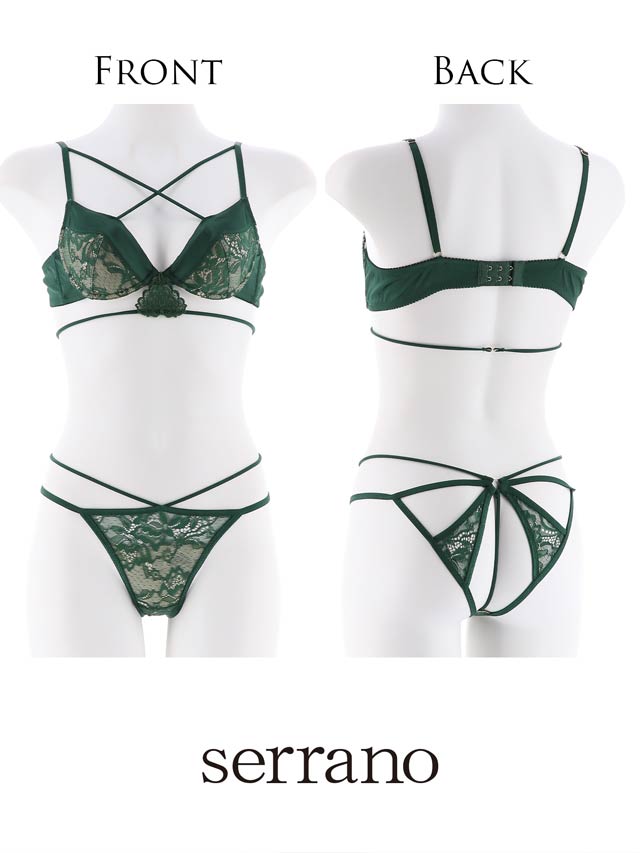 serrano】Geometric Flower Bra&Shorts ジオメトリックフラワー