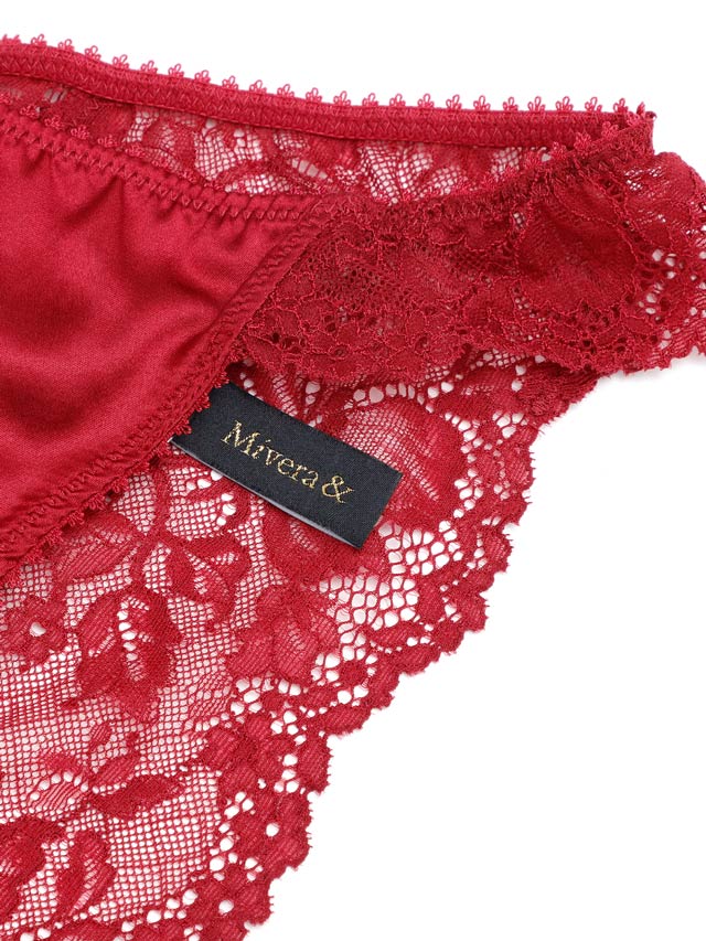 Mivera & /シルクグレースブラ/ショーツセット /GOLD 7/8新作