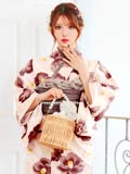 3点SET]フェミニン椿柄浴衣【YUKATA by dazzy 2025】の通販は