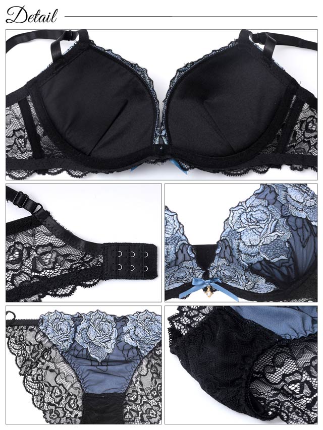 8/15新作!【三上悠亜着用】セレーナローズエンブロイダリー育乳