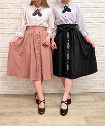 フレームローズ刺繍スカート | axes femme | axes femme online shop