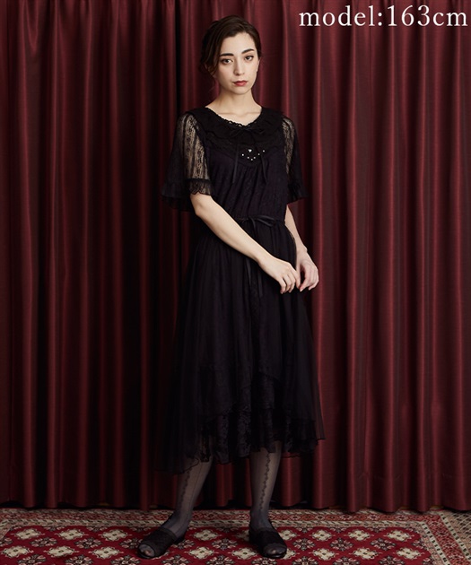 ２０ｔｈ／レースワンピース | outlet | axes femme online shop