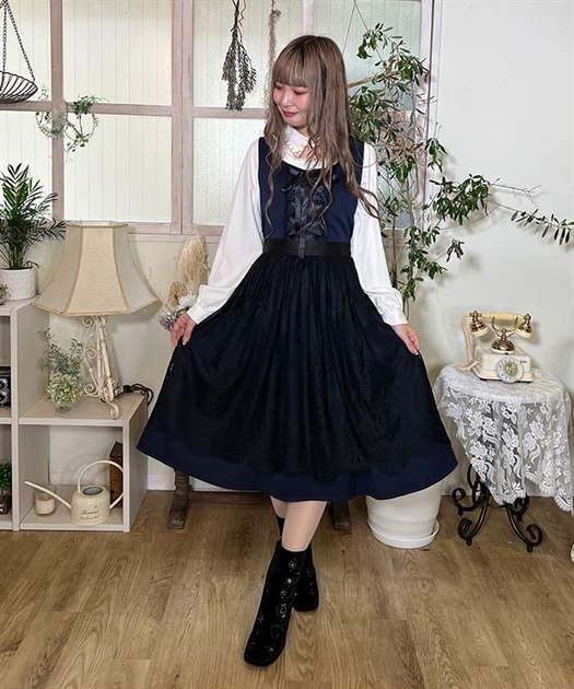 ディアンドルデザインワンピース | POETIQUE | axes femme online shop