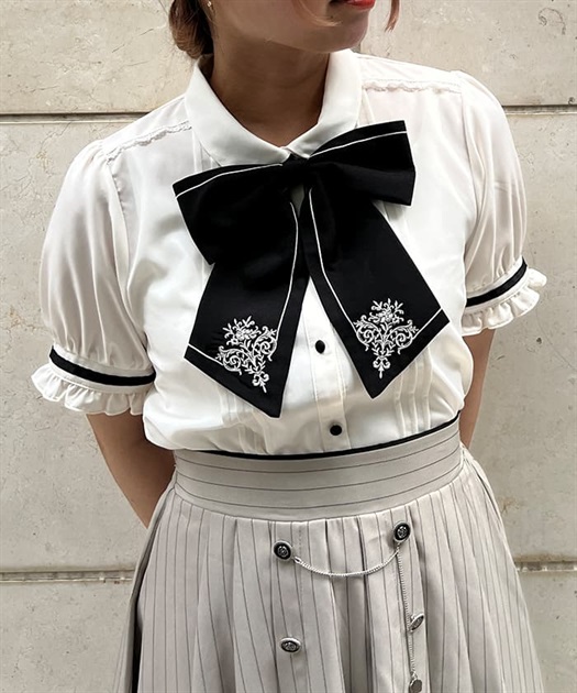 刺繍リボンセットブラウス | レディース服・レディースファッション 