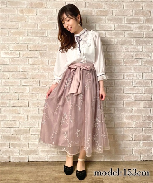 Outlet お星さまチュールスカート Outlet Axes Femme Online Shop