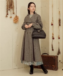 セーラー襟クラシカルコート | axes femme | axes femme online shop