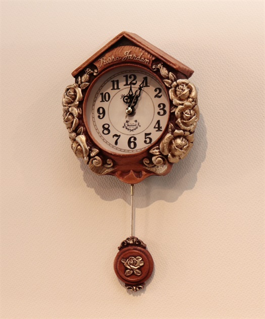 ローズガーデン壁掛け時計