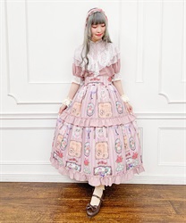 ティティ×ベアファミリースカート | kawaii | axes femme online shop