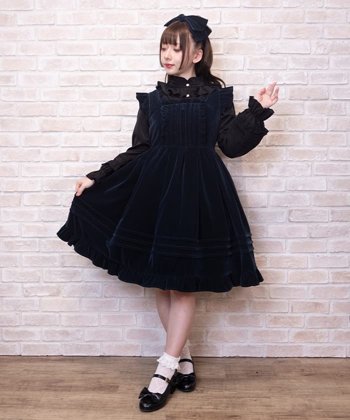 クラシカルベロアジャンスカ | kawaii | axes femme online shop